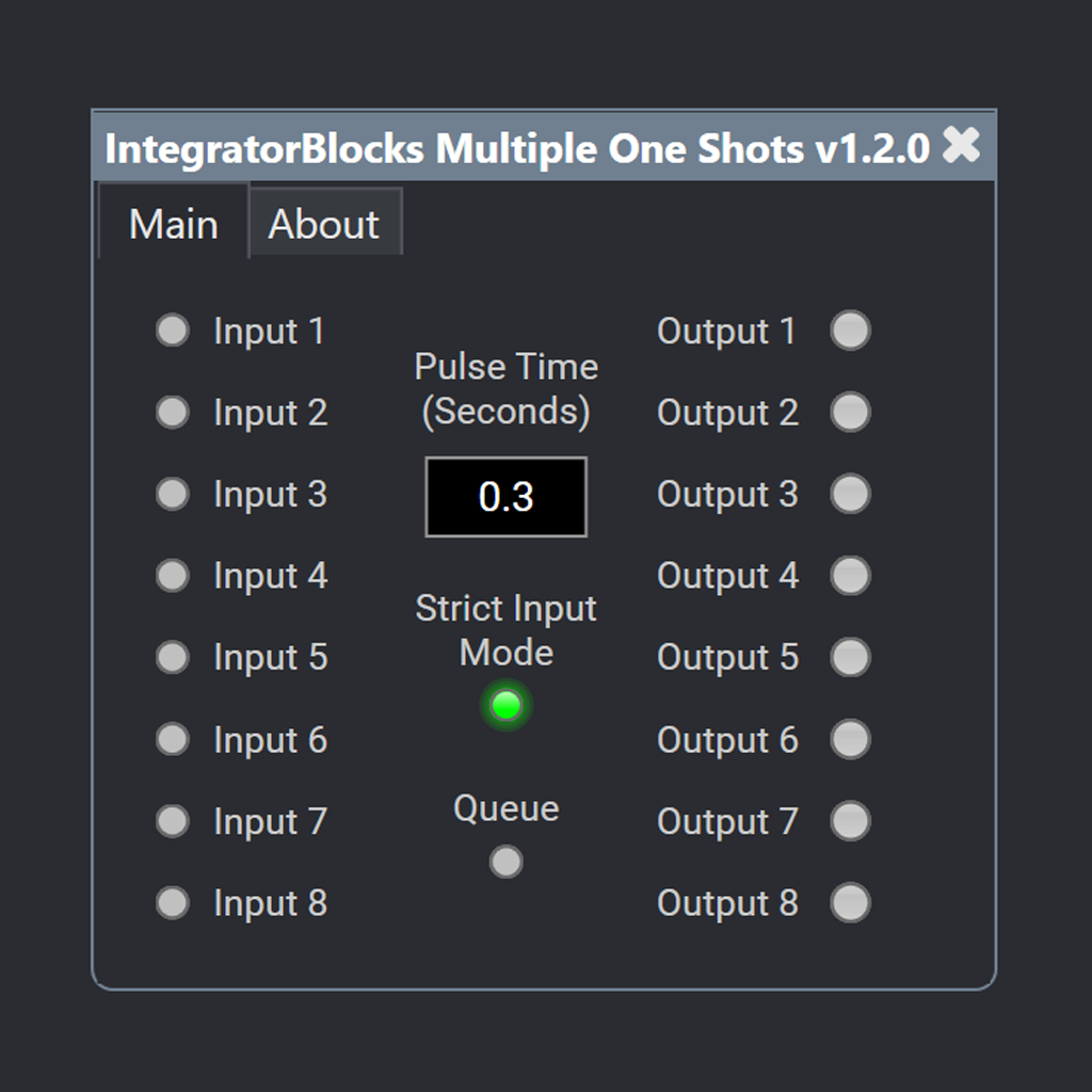 Q-SYS Multiple One Shots Plugin