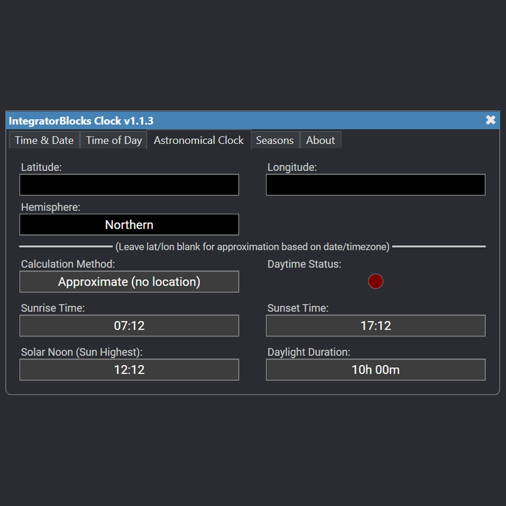 Q-SYS Better Clock Plugin