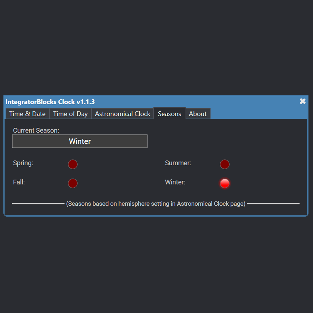Q-SYS Better Clock Plugin