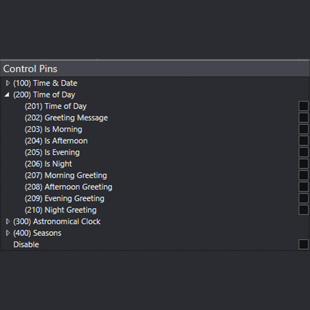 Q-SYS Better Clock Plugin